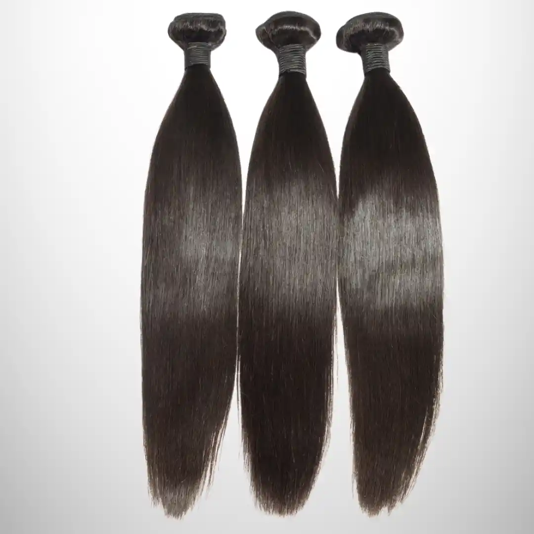 100% Remy Single Drawn Bulk Straight Hair