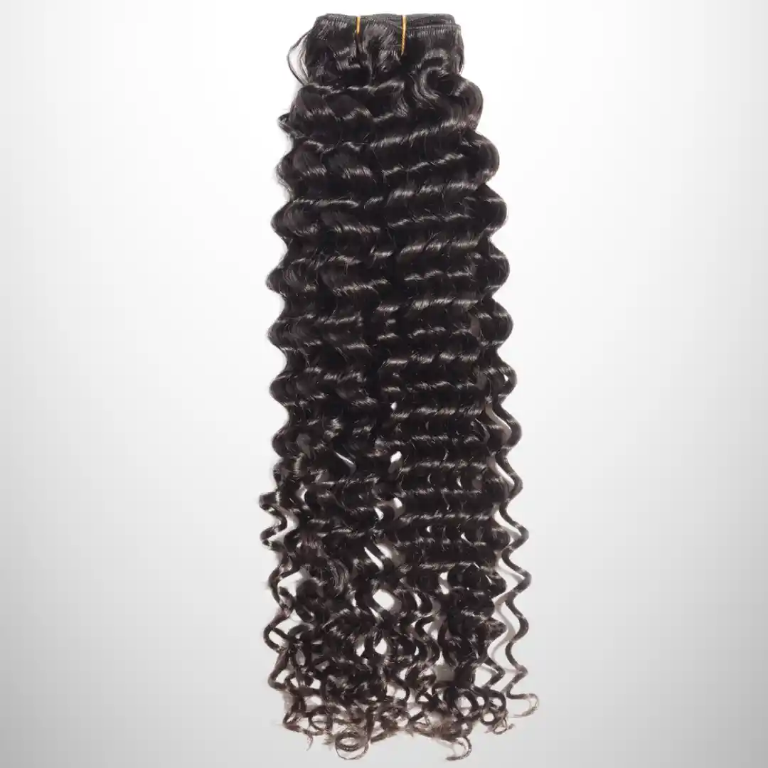 100% Remy Single Drawn Weft Curly Hair